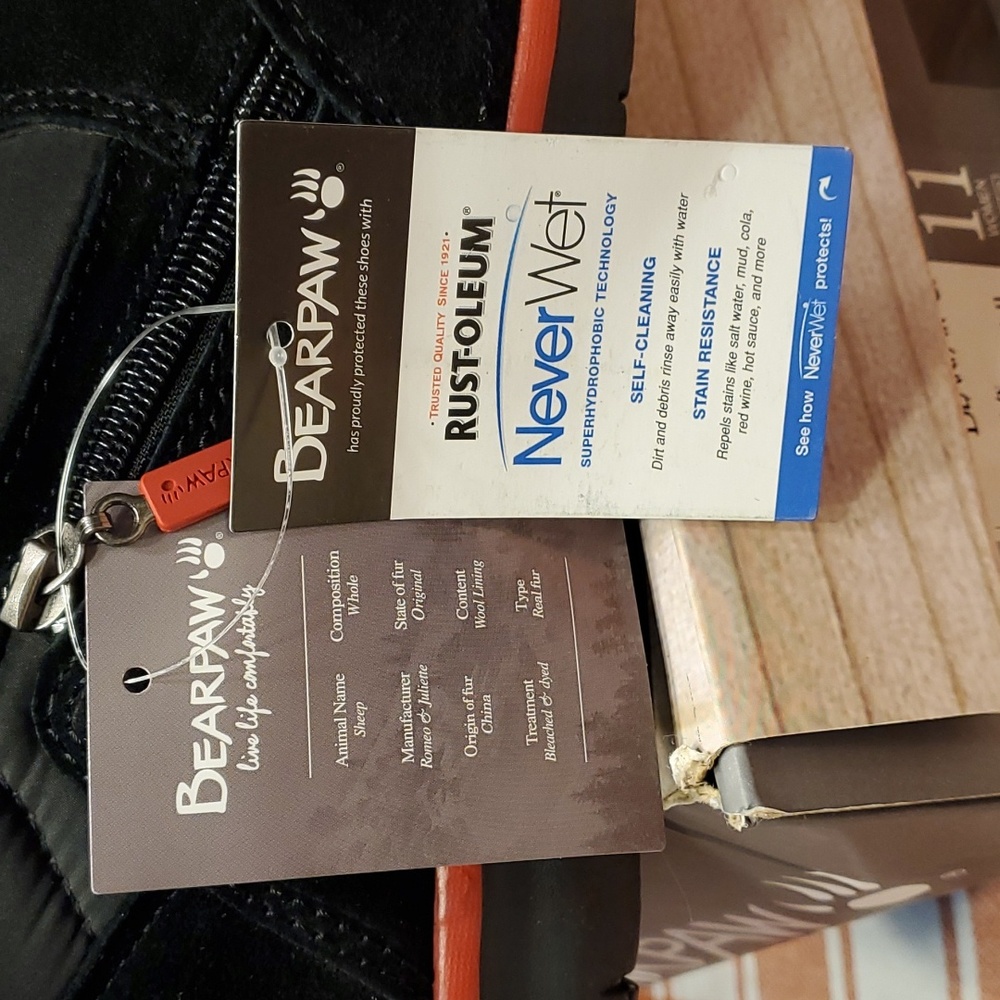 BearPaw Katy NWT boots size 11 - Picture 4 of 7